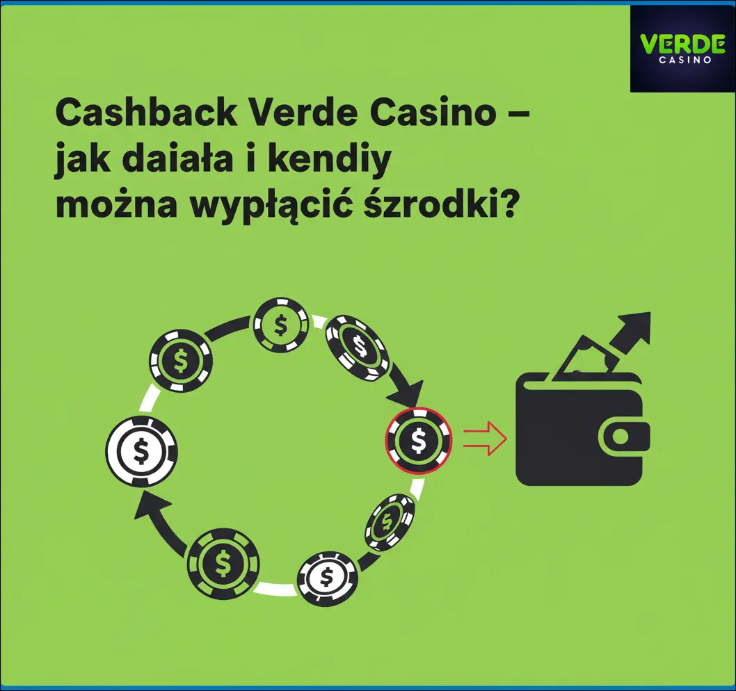 Cashback Verde Casino – jak działa i kiedy można wypłacić środki?