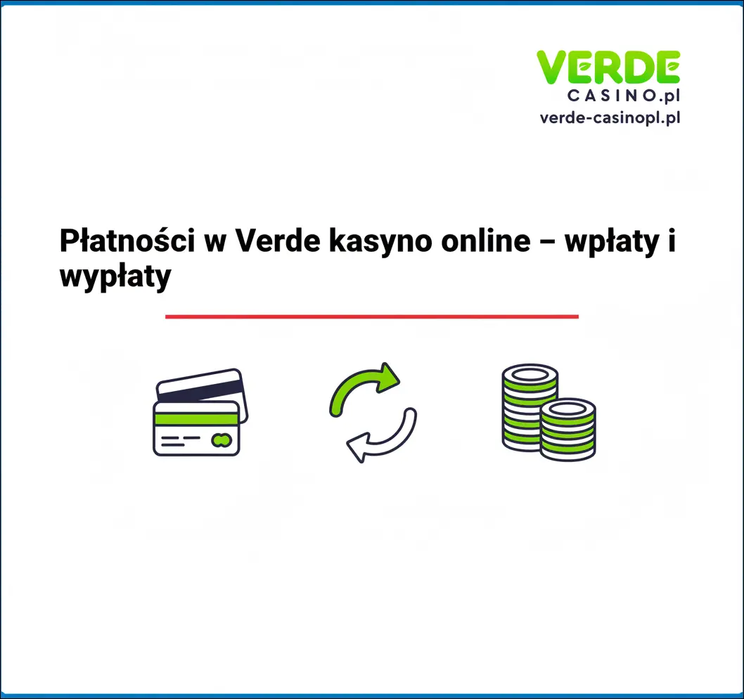 Płatności w Verde kasyno online – wpłaty i wypłaty