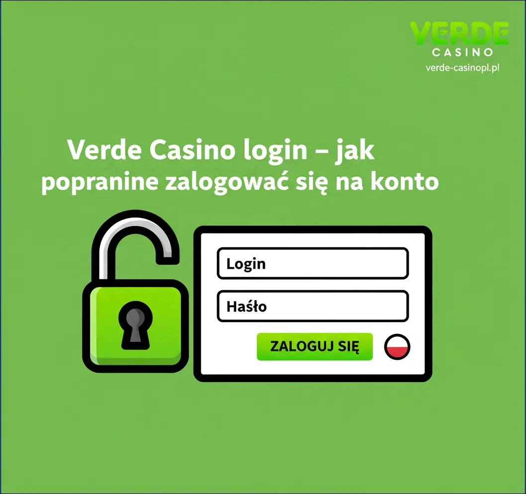 Verde Casino login – jak poprawnie zalogować się na konto