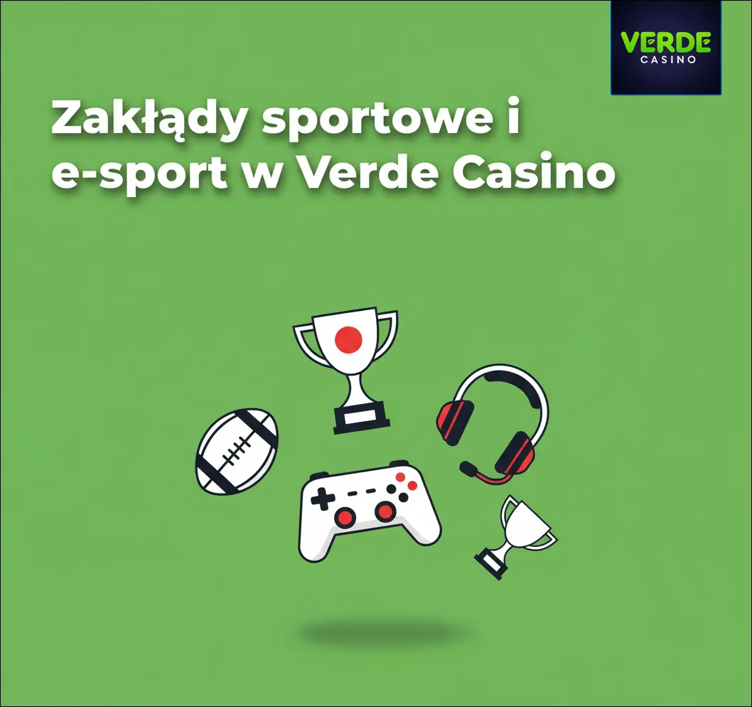 Zakłady sportowe i e-sport w Verde Casino
