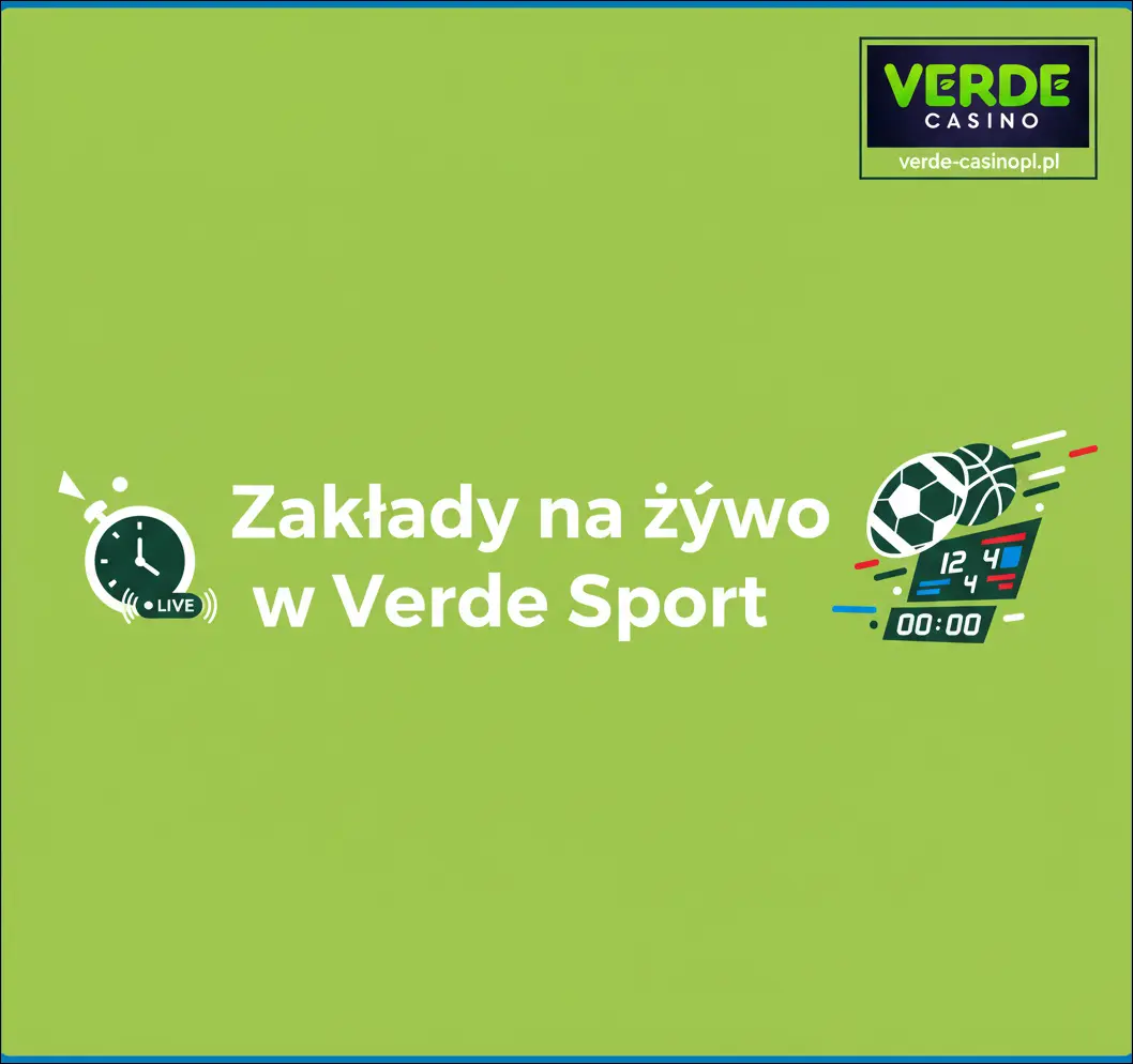 Zakłady na żywo w Verde Sport